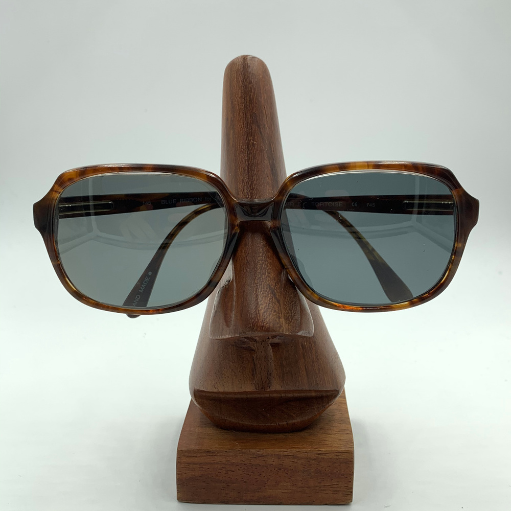 Blue Ribbon Tortoise Square Oversized Sunglasses